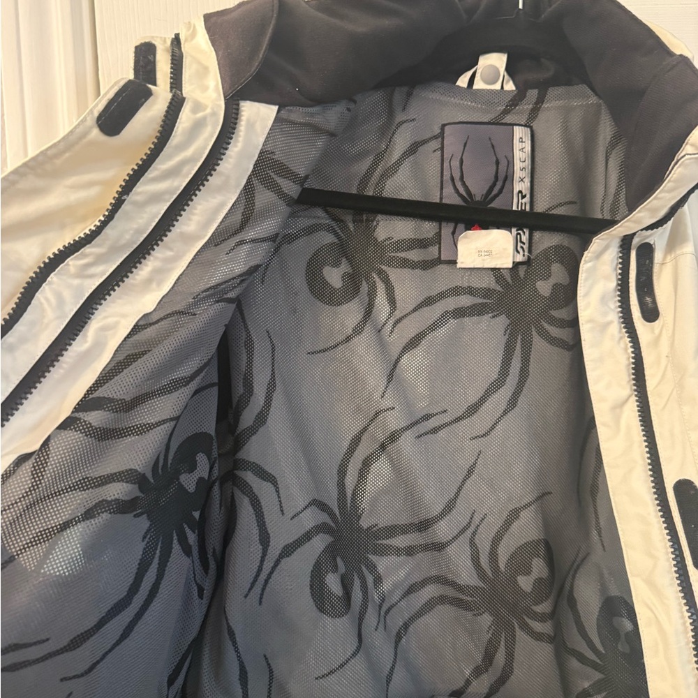 ⛷️💙 Spyder Ski Snowboard Winter Jacket Women’s/Youth Small 🕷️ - Picture 6 of 9